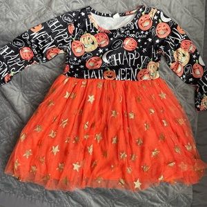 Girls Halloween Dress as 3-4T 100